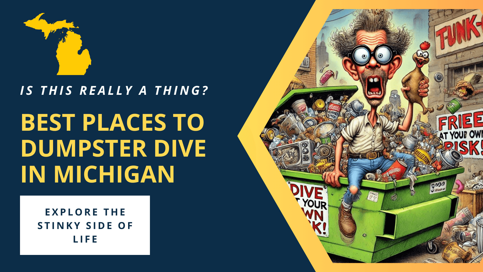 Best Places To Dumpster Dive In Michigan
